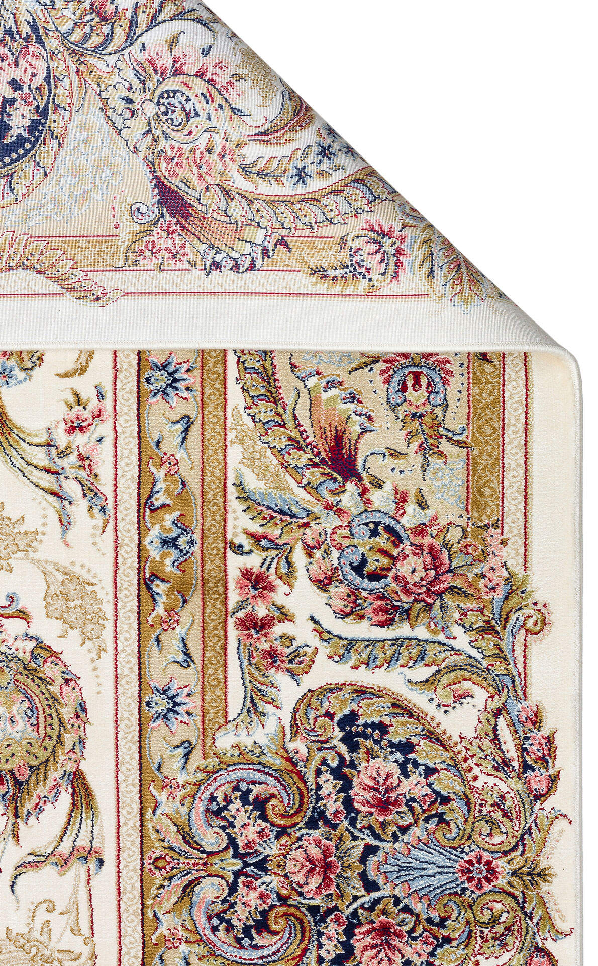 Isfahan ISF 01 Krem - Viskon Klasik Desenli Seccade Sık Dokuma Seccade